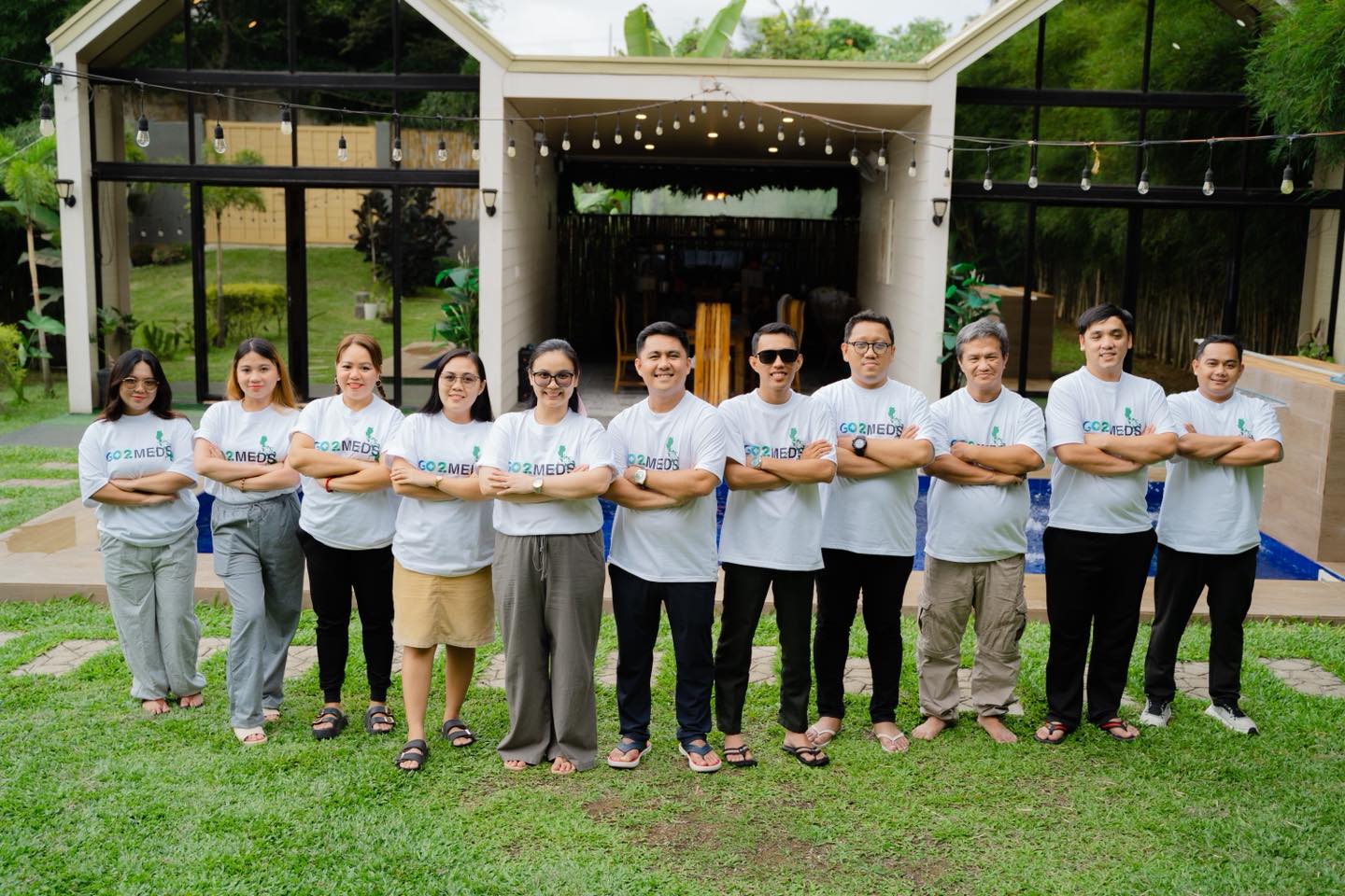 Go2Meds team at event