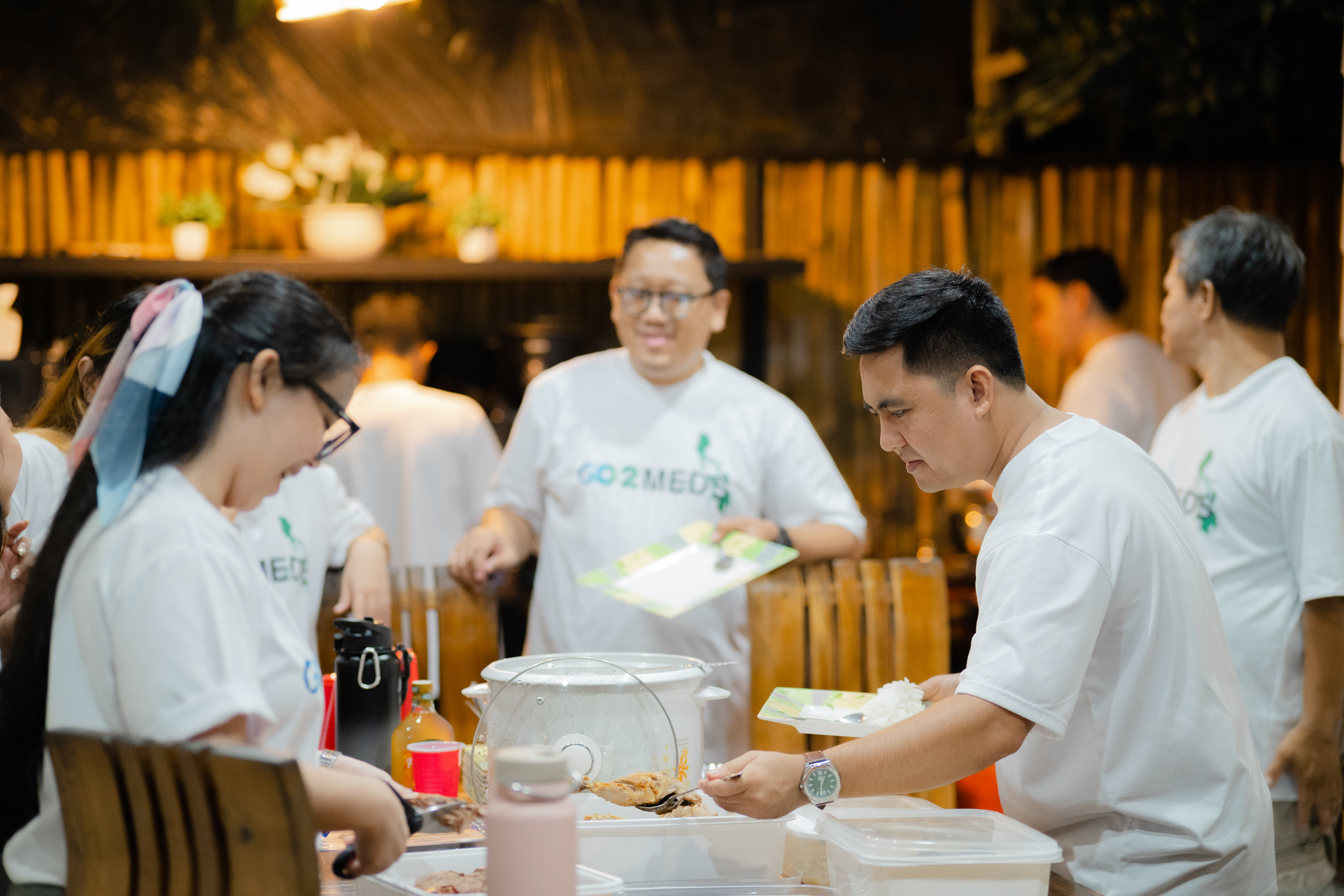 Go2Meds staff during medical mission