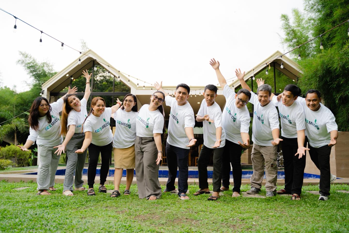 Go2Meds team at event